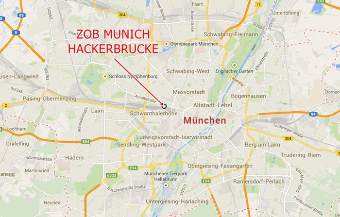 Munich ZOB Hackerbruecke