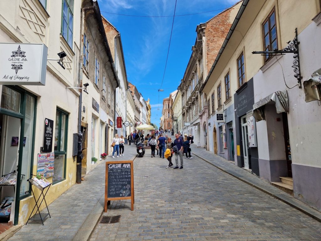 Old town of Zagreb Croatia